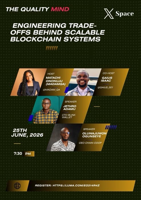 Engineering Trade-offs Behind Scalable Blockchain Systems